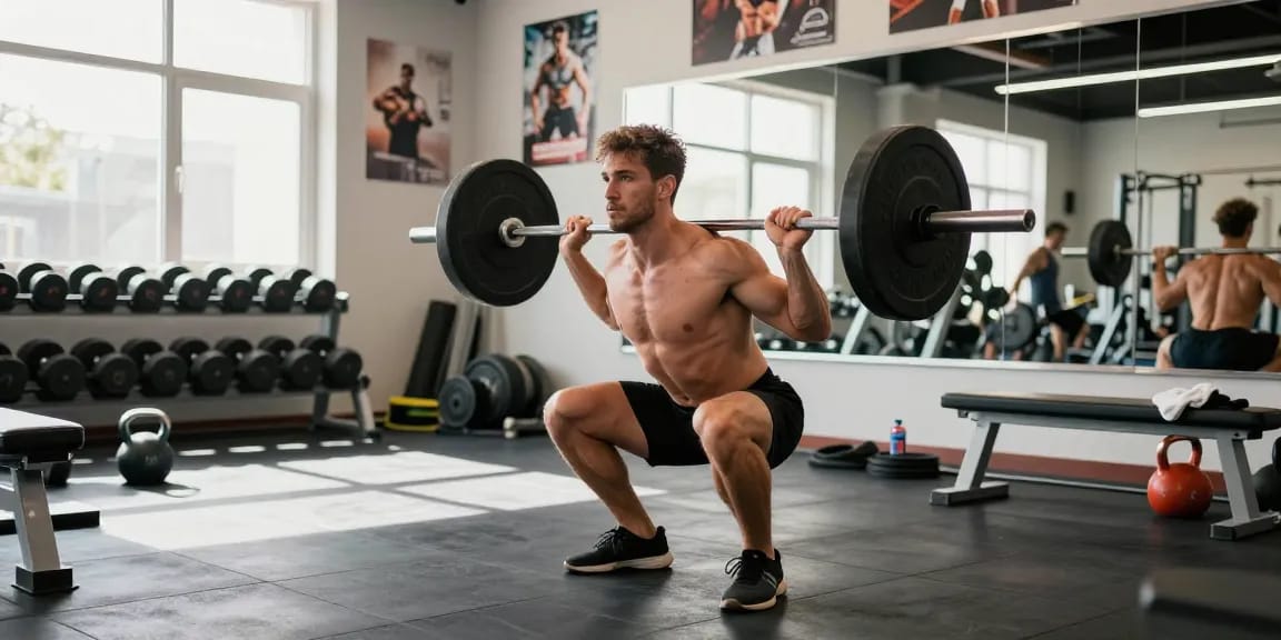 Utinon Steroide im Einsatz für Muskelaufbau im Fitnessstudio.
